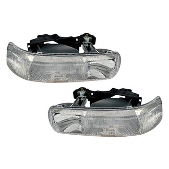 Pacific Best® - Driver and Passenger Side Replacement Headlight Set (Standard Line)