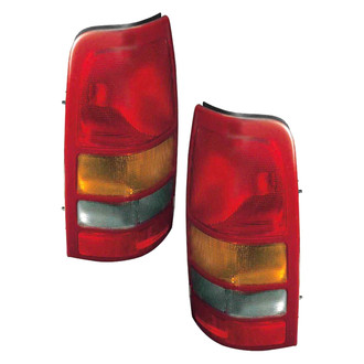 Pacific Best® - Driver and Passenger Side Replacement Tail Lights (Standard Line)