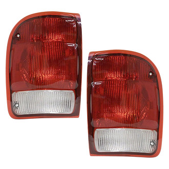 Pacific Best® - Driver and Passenger Side Replacement Tail Lights (Standard Line)