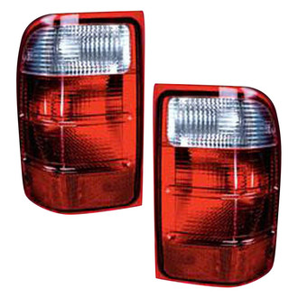 Pacific Best® - Driver and Passenger Side Replacement Tail Lights (Standard Line)