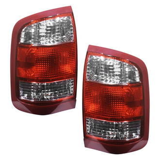 Pacific Best® - Driver and Passenger Side Replacement Tail Lights (Standard Line)