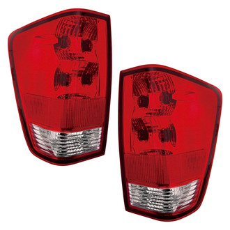 Pacific Best® - Driver and Passenger Side Replacement Tail Lights (CAPA Certified)