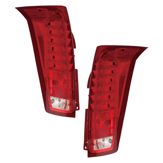 Pacific Best® - Driver and Passenger Side Replacement Tail Lights (Standard Line)