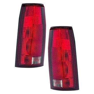 Pacific Best® - Driver and Passenger Side Replacement Tail Lights (Standard Line)