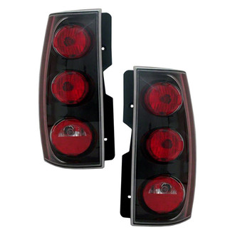 Pacific Best® - Driver and Passenger Side Outer Replacement Tail Lights (Standard Line)