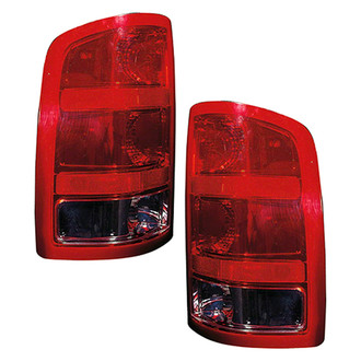 Pacific Best® - Driver and Passenger Side Replacement Tail Lights (CAPA Certified)