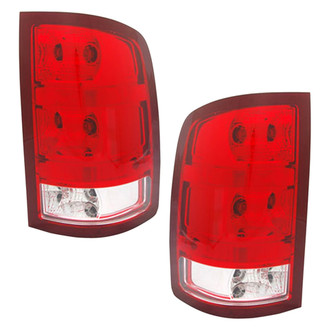 Pacific Best® - Driver and Passenger Side Replacement Tail Lights (Standard Line)