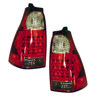 Pacific Best® - Driver and Passenger Side Replacement Tail Light Lens and Housings (CAPA Certified)