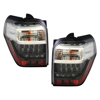 Pacific Best® - Driver and Passenger Side Replacement Tail Light Lens and Housings (CAPA Certified)