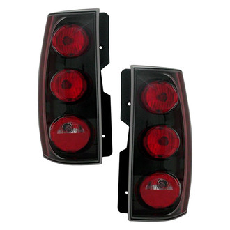 Pacific Best® - Driver and Passenger Side Outer Replacement Tail Lights (CAPA Certified)