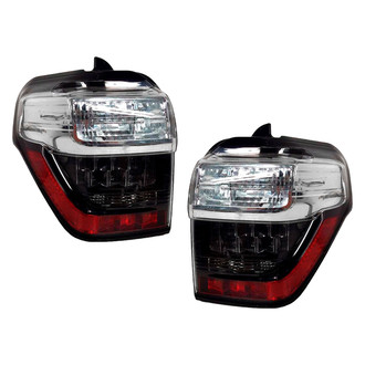 Pacific Best® - Driver and Passenger Side Replacement Tail Light Lens and Housings (Standard Line)