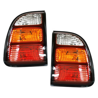 Pacific Best® - Driver and Passenger Side Replacement Tail Lights (Standard Line)