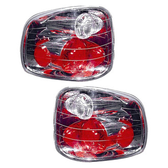Pacific Best® - Driver and Passenger Side Replacement Tail Lights (Standard Line)