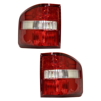 Pacific Best® - Driver and Passenger Side Replacement Tail Lights (Standard Line)