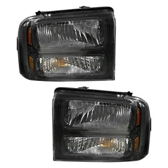 Pacific Best® - Driver and Passenger Side Replacement Headlight Set (CAPA Certified)
