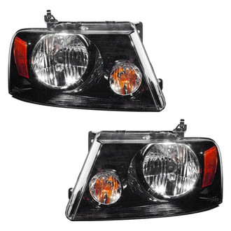 Pacific Best® - Driver and Passenger Side Replacement Headlight Set (CAPA Certified)