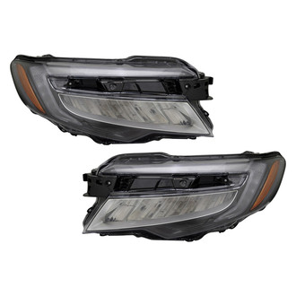Pacific Best® - Driver and Passenger Side Replacement Headlight Set (Standard Line)