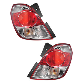 Pacific Best® - Driver and Passenger Side Replacement Tail Lights (Standard Line)