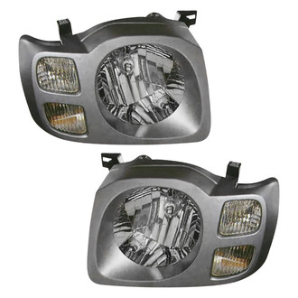 Pacific Best® - Driver and Passenger Side Replacement Headlight Set (NSF Certified)