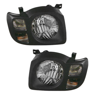 Pacific Best® - Driver and Passenger Side Replacement Headlight Set (CAPA Certified)