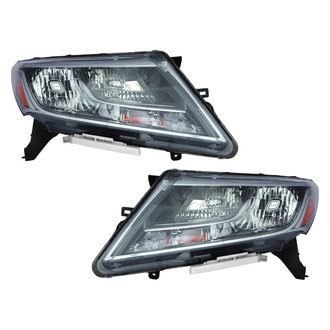 Pacific Best® - Driver and Passenger Side Replacement Headlight Set (Standard Line)