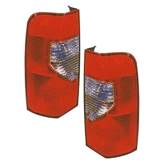 Pacific Best® - Driver and Passenger Side Replacement Tail Lights (Standard Line)