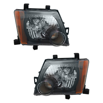 Pacific Best® - Driver and Passenger Side Replacement Headlight Set (NSF Certified)