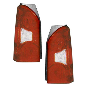 Pacific Best® - Driver and Passenger Side Replacement Tail Lights (Standard Line)