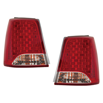 Pacific Best® - Driver and Passenger Side Outer Replacement Tail Lights (CAPA Certified)