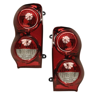 Pacific Best® - Driver and Passenger Side Replacement Tail Lights (CAPA Certified)
