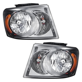 Pacific Best® - Driver and Passenger Side Replacement Headlight Set (Standard Line)