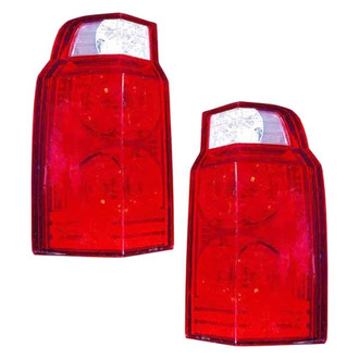 Pacific Best® - Driver and Passenger Side Replacement Tail Lights (Standard Line)
