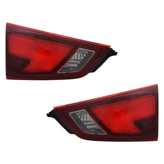 Pacific Best® - Driver and Passenger Side Inner Replacement Tail Lights (Standard Line)