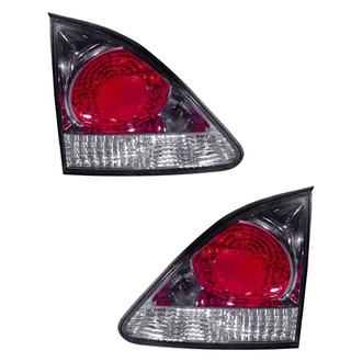 Pacific Best® - Driver and Passenger Side Inner Replacement Tail Lights (Standard Line)