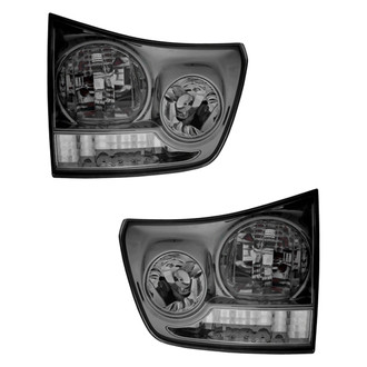 Pacific Best® - Driver and Passenger Side Inner Replacement Tail Lights (Standard Line)