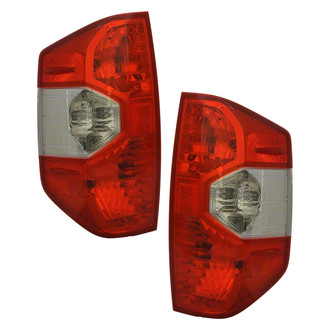 Pacific Best® - Driver and Passenger Side Replacement Tail Lights (Standard Line)