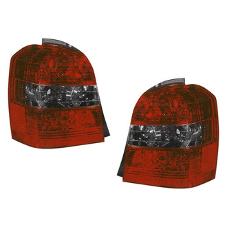 Pacific Best® - Driver and Passenger Side Replacement Tail Lights (CAPA Certified)