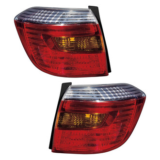 Pacific Best® - Driver and Passenger Side Replacement Tail Lights (Standard Line)
