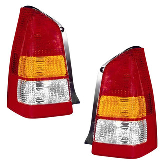 Pacific Best® - Driver and Passenger Side Replacement Tail Lights (Standard Line)