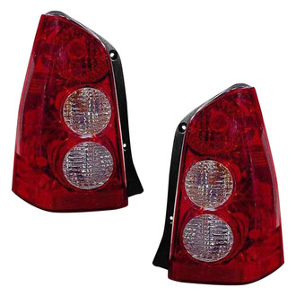 Pacific Best® - Driver and Passenger Side Replacement Tail Lights (Standard Line)
