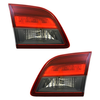 Pacific Best® - Driver and Passenger Side Inner Replacement Tail Lights (CAPA Certified)