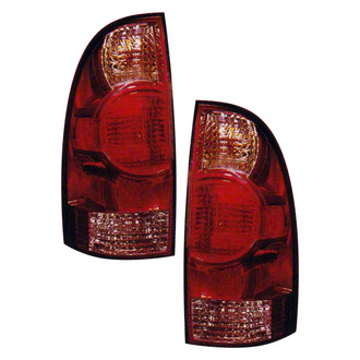 Pacific Best® - Driver and Passenger Side Replacement Tail Lights (Standard Line)