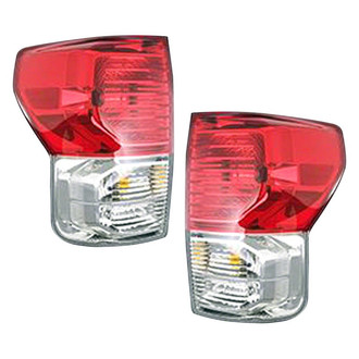 Pacific Best® - Driver and Passenger Side Inner Replacement Tail Lights (CAPA Certified)