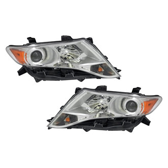 Pacific Best® - Driver and Passenger Side Replacement Headlight Set (CAPA Certified)