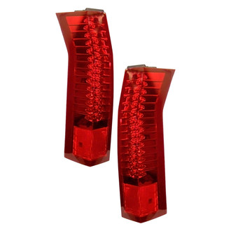 Pacific Best® - Driver and Passenger Side Replacement Tail Lights (Standard Line)
