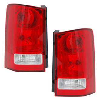 Pacific Best® - Driver and Passenger Side Replacement Tail Lights (CAPA Certified)