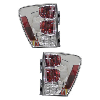 Pacific Best® - Driver and Passenger Side Replacement Tail Lights (Standard Line)