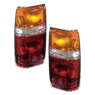 Pacific Best® - Driver and Passenger Side Replacement Tail Lights (Standard Line)