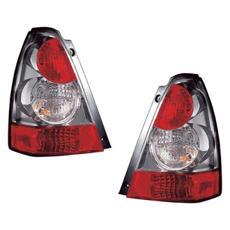 Pacific Best® - Driver and Passenger Side Replacement Tail Lights (CAPA Certified)