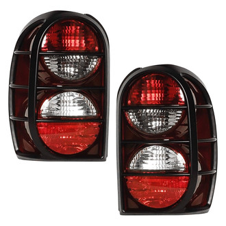 Pacific Best® - Driver and Passenger Side Replacement Tail Lights (Standard Line)